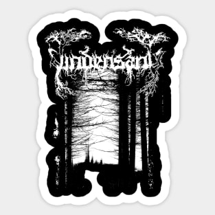 Vindensang experimental rock Sticker